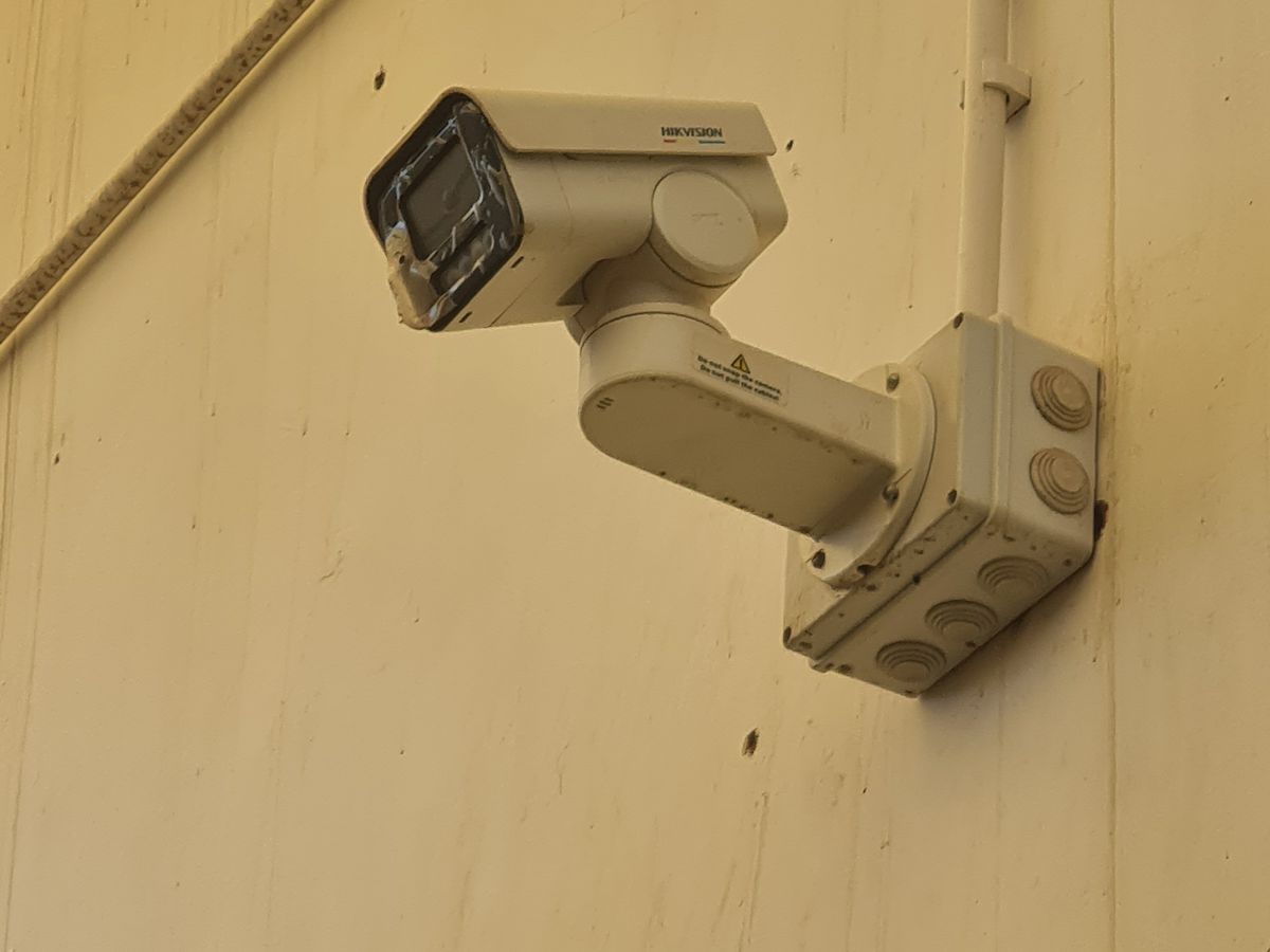 Camera installed by BUTEC