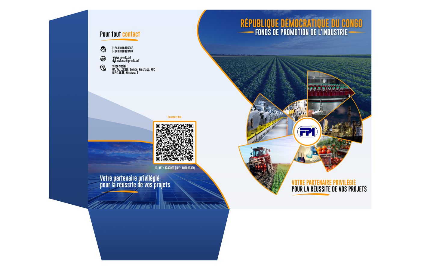 Folder designed by BUTEC for FPI