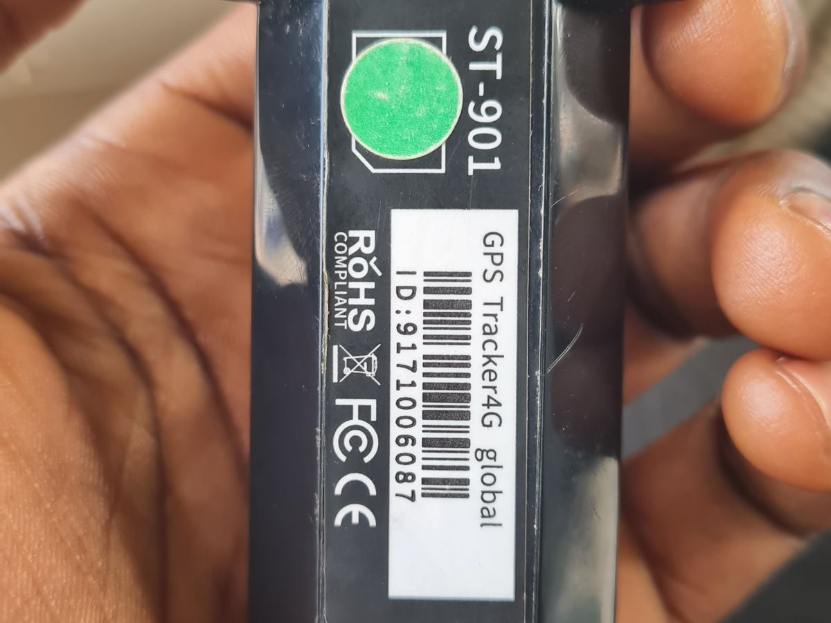 GPS tracker before installation