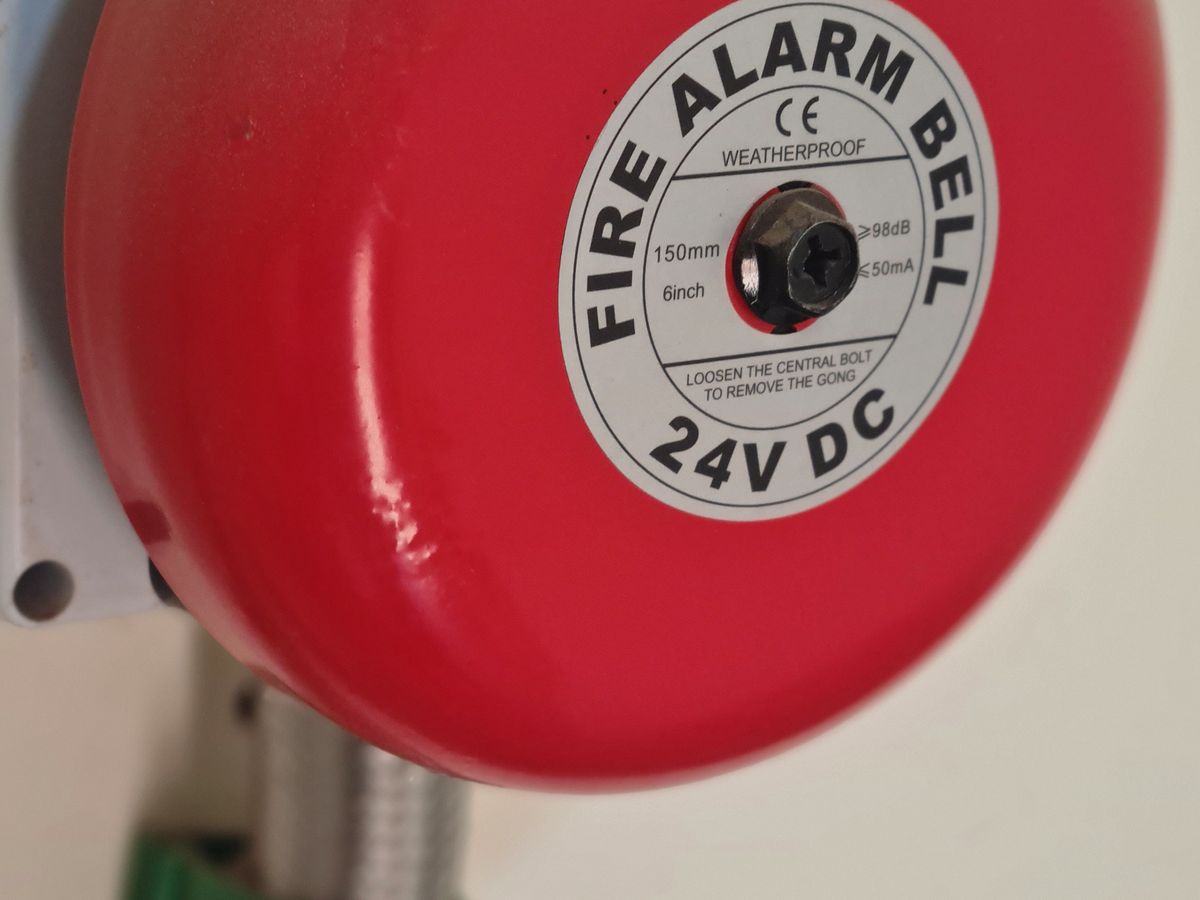 Fire alarm bell