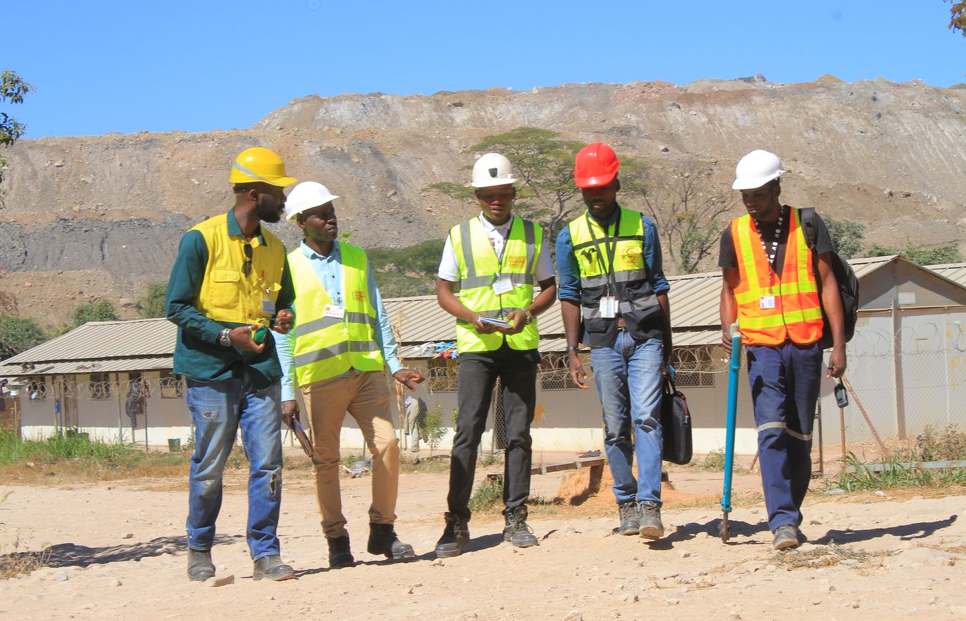 Technical visit at MMG Kinsevere