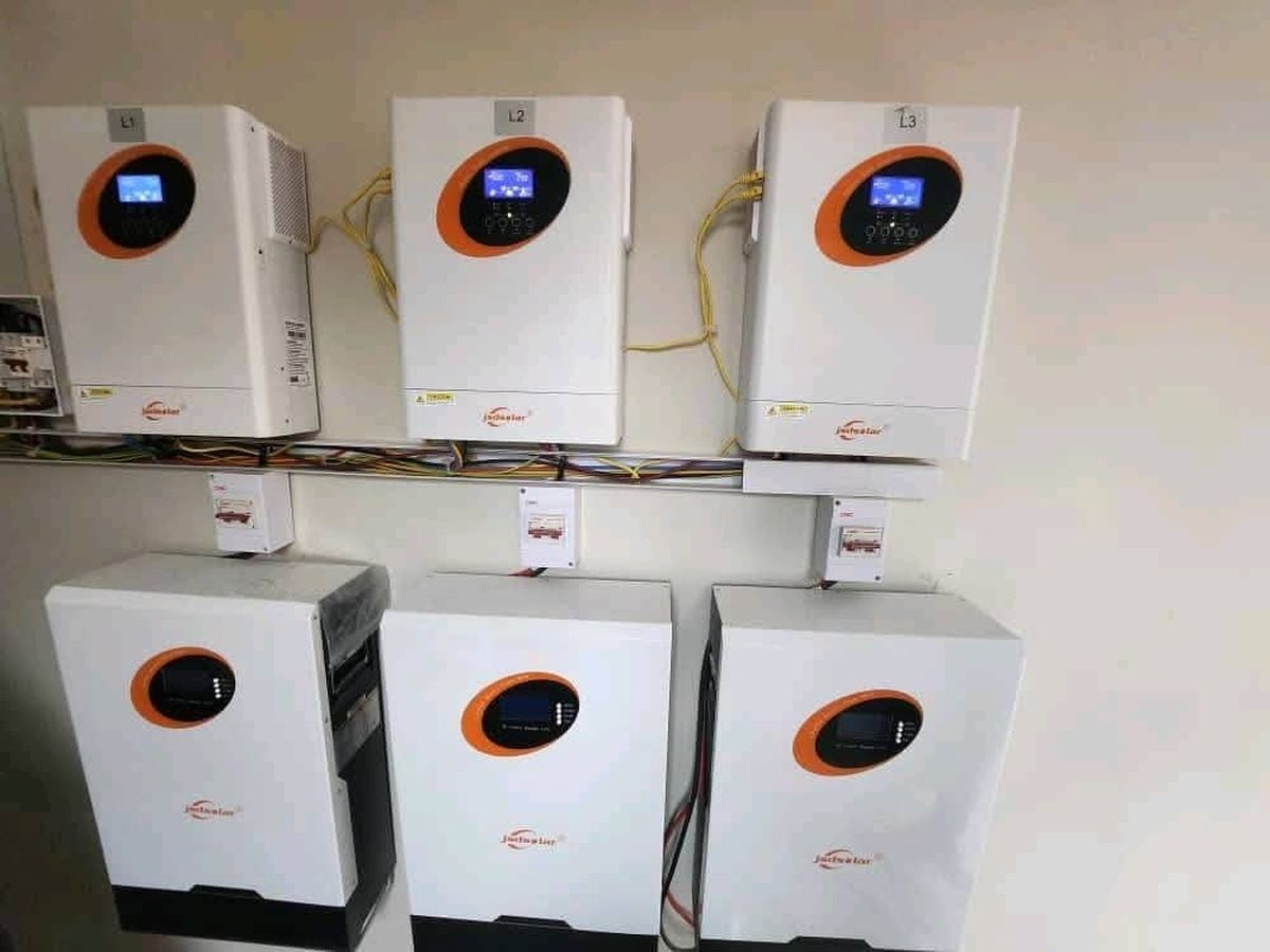 Hybrid inverters installed by BUTEC